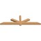 Ekena Millwork Kennewick Timber Gable Bracket, Western Red Cedar, 72"W x 21"H x 3 1/2"D x 3 1/2"F, 7/12 Pitch GBW072X21X0404KEN00SWR - alternate 4